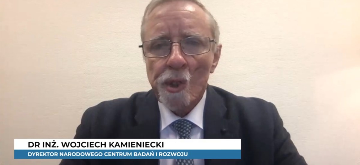 dr inż. Wojciech Kamieniecki – Dyrektor Narodowego Centrum Badań i Rozwoju