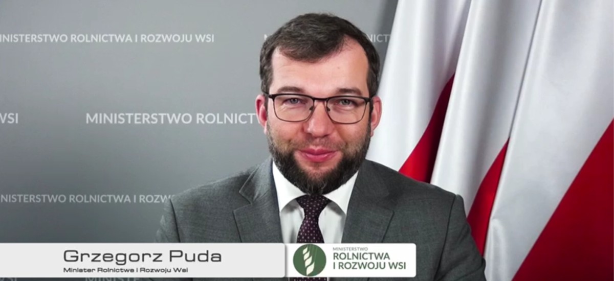 Grzegorz Puda – Minister Rolnictwa i Rozwoju Wsi